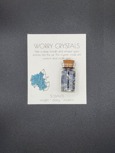 Sodalite Worry Crysals  - Large
