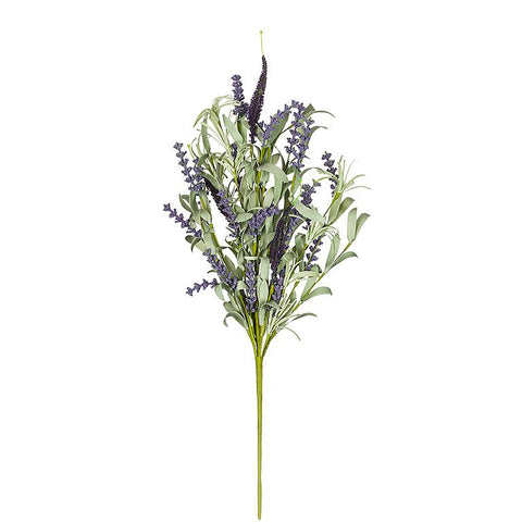 Lavender & Leaf Branch Pick
