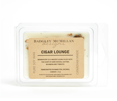 Cigar Lounge 3 oz Soy Wax Melt