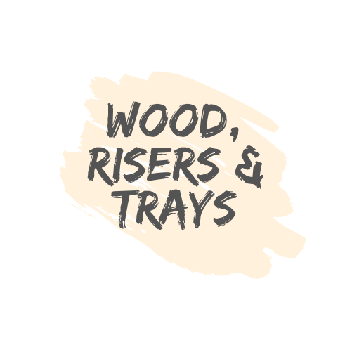 Wood Signs, Trays Etc