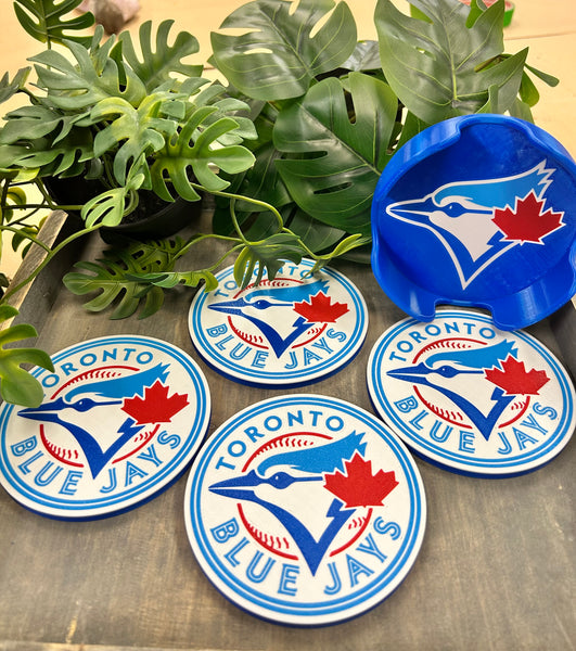 3D Printed Jays 4pc Coaster Set