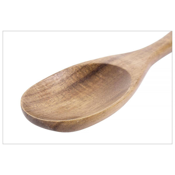 Luciano Gourmet Kitchen Wooden Spatula, Spoon,Turner Spoon: Spatula