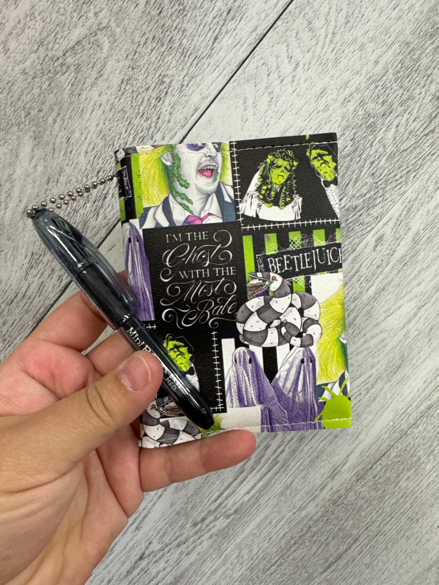 Mini Beetlejuice Notebook