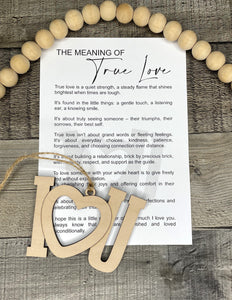 The Meaning Of True Love