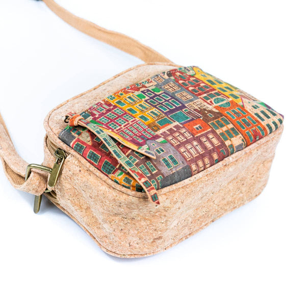 Natural Cork Women's Crossbody Bag BAG-2295: C