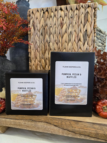 Pumpkin Pecan & Waffles Soy Wax Jar Candle - 2 Sizes