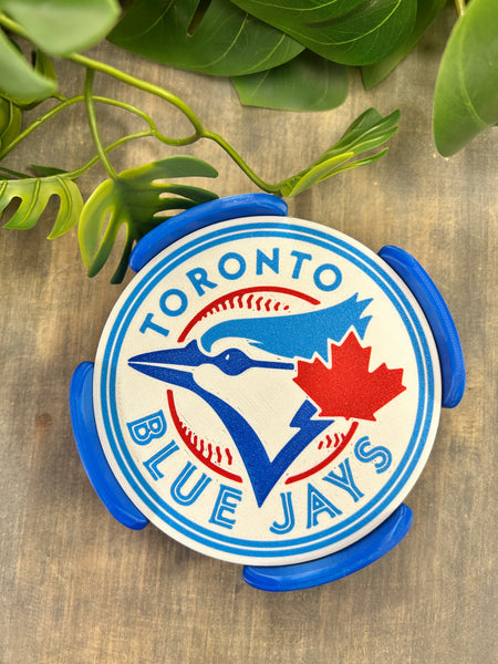 3D Printed Jays 4pc Coaster Set