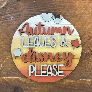 Mouse fall Round sign