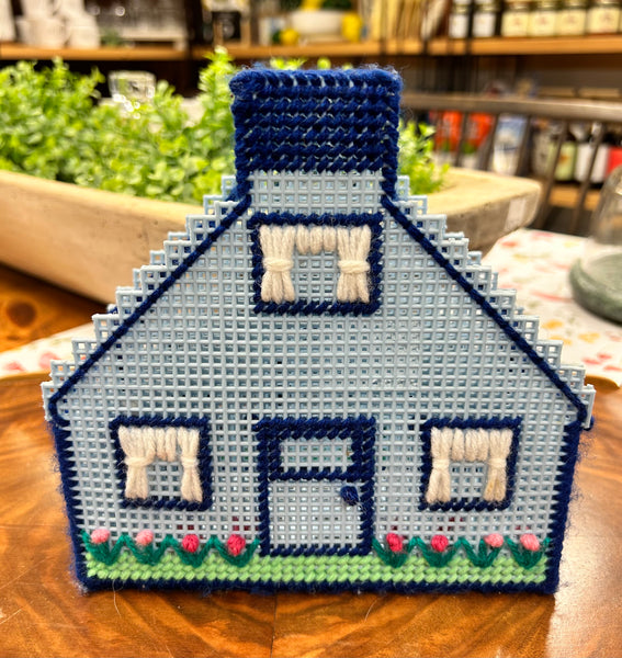 House Stitched Napkin Holder - Assorted