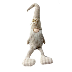 Taupe Dangle Leg Gnome