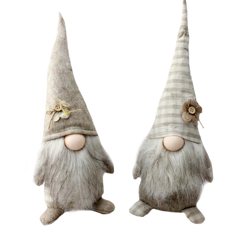 Small Taupe Gnome - 2 Assorted Styles