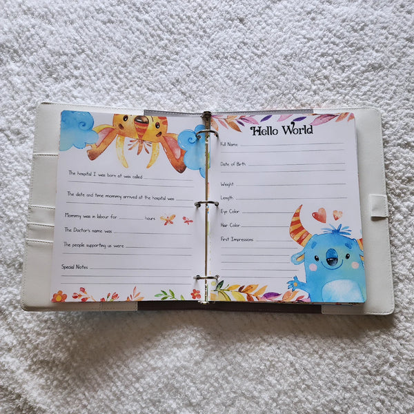 Monster Memory Book