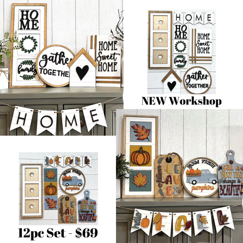Complete Fall or Everyday Collection DIY Instore Workshop