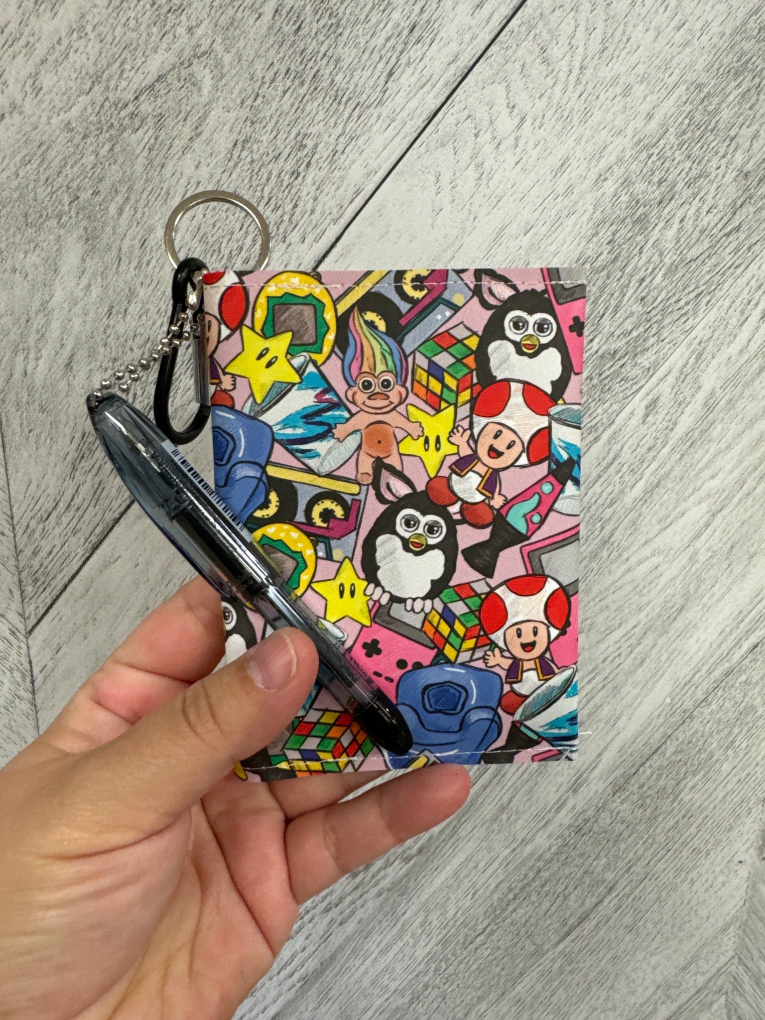 Mini 90's Print Notebook