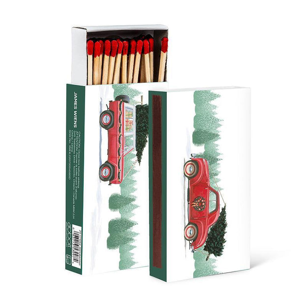 Car & Truck with Trees Matches - 45 Sticks