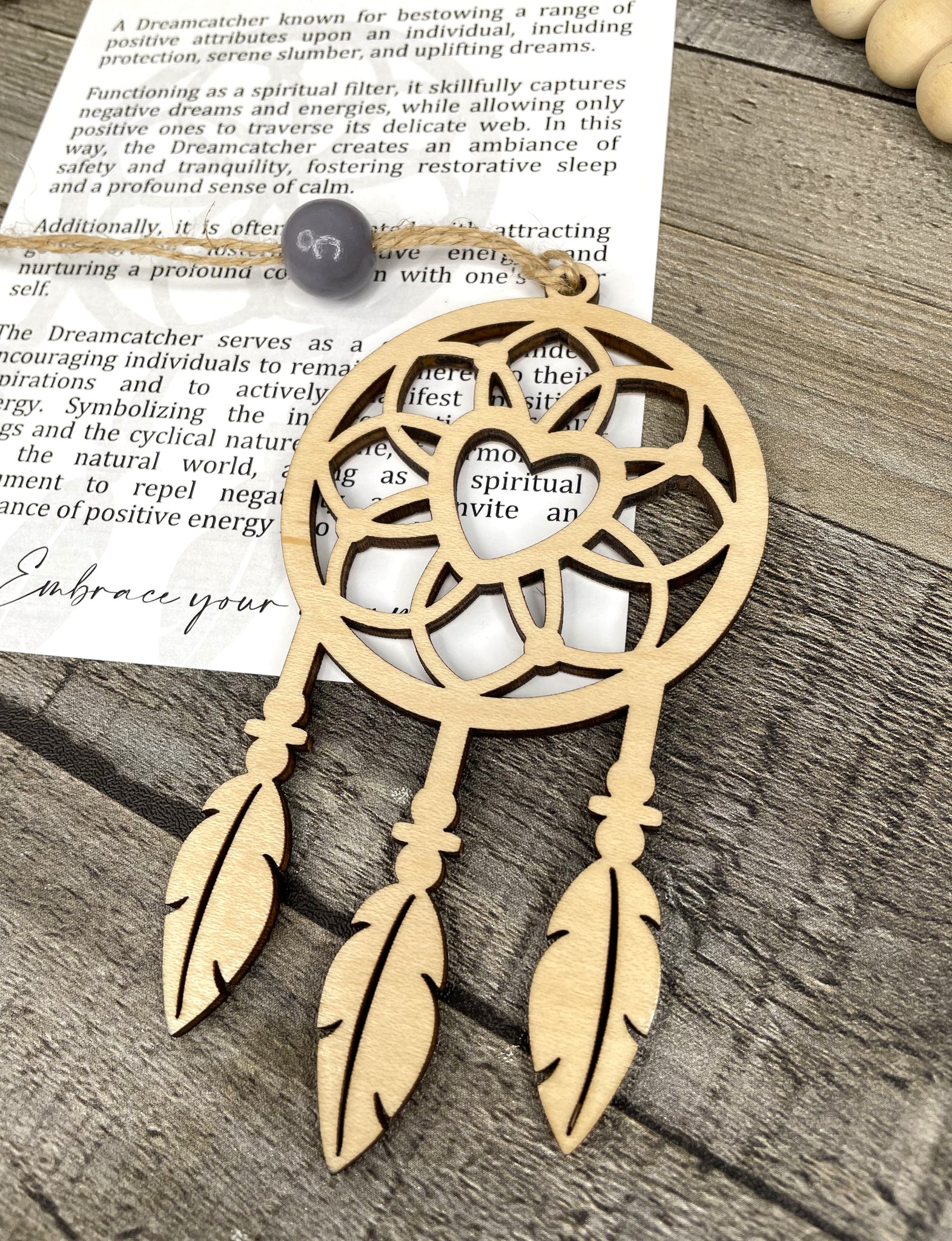 Mystical Charm Ornament -  Dreamcatcher