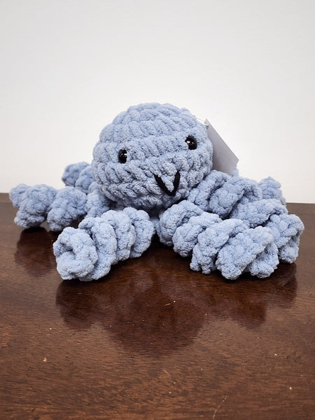 Handmade Octopus - Dusty Blue