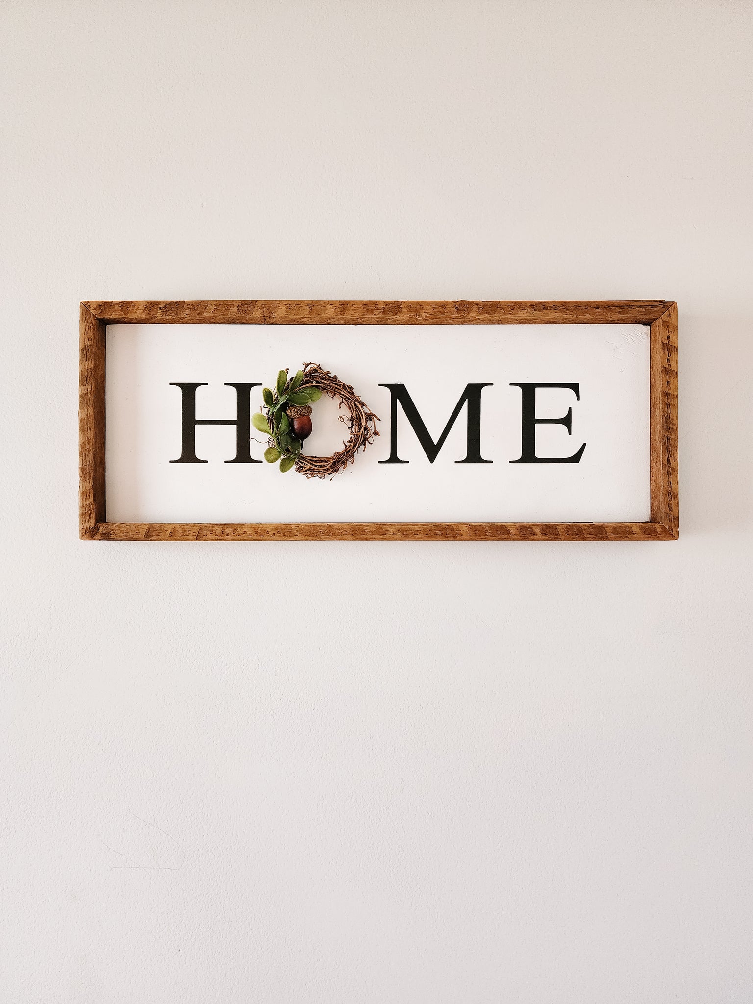 Rustic HOME 7x17" Sign