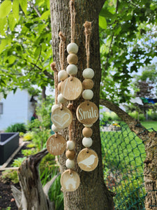 Hand painted decor beads