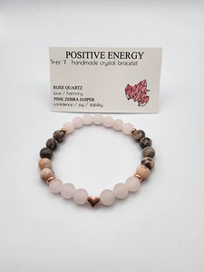Crystal bracelet - Positive Energy