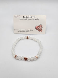 Crystal bracelet - Selenite