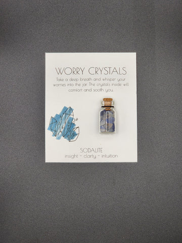 Sodalite Worry Crysals  - Small