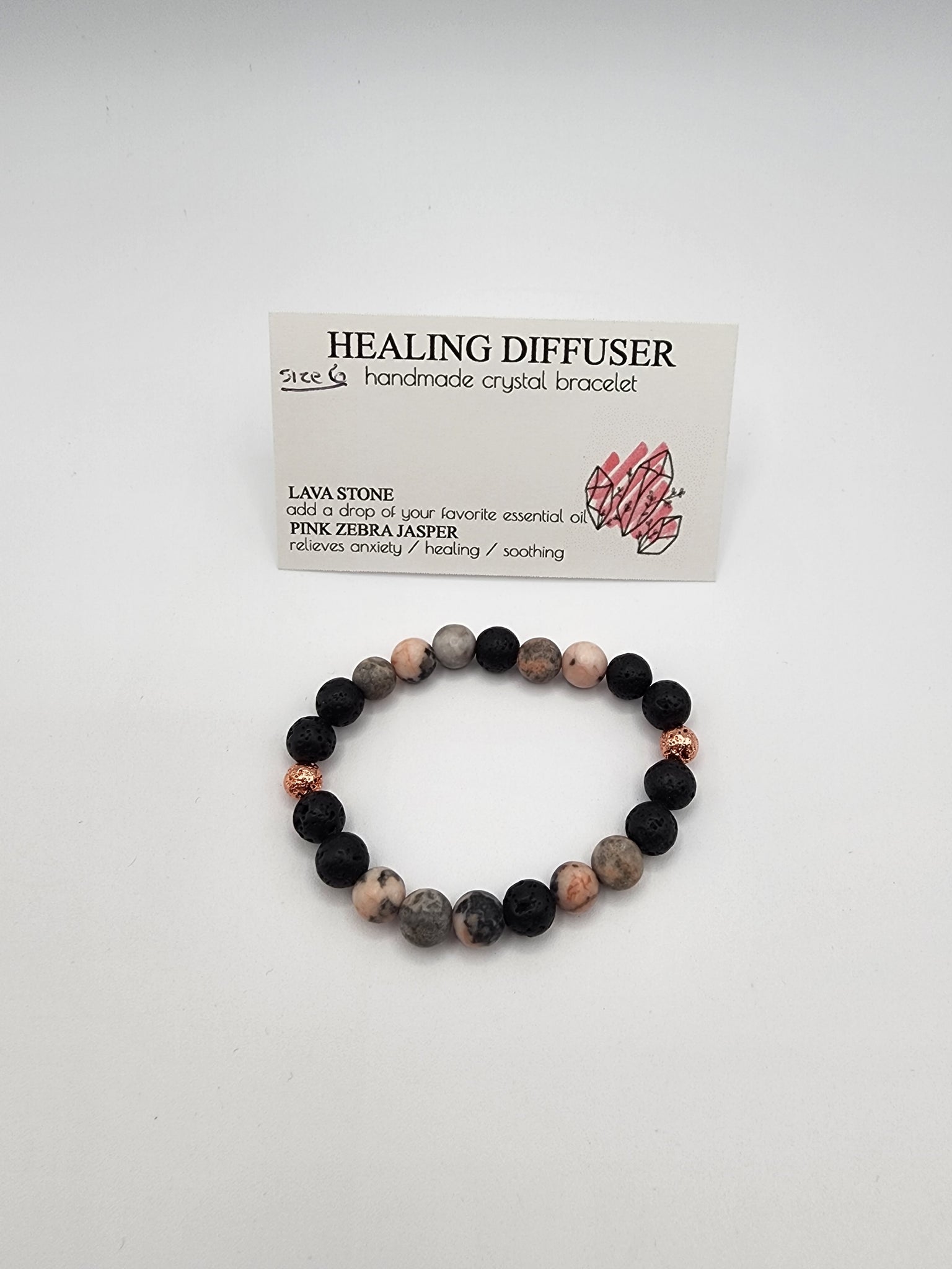 Crystal bracelet - Healing Diffuser