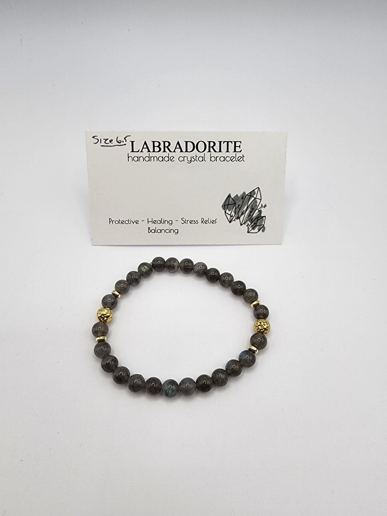 Crystal bracelet - Labradorite