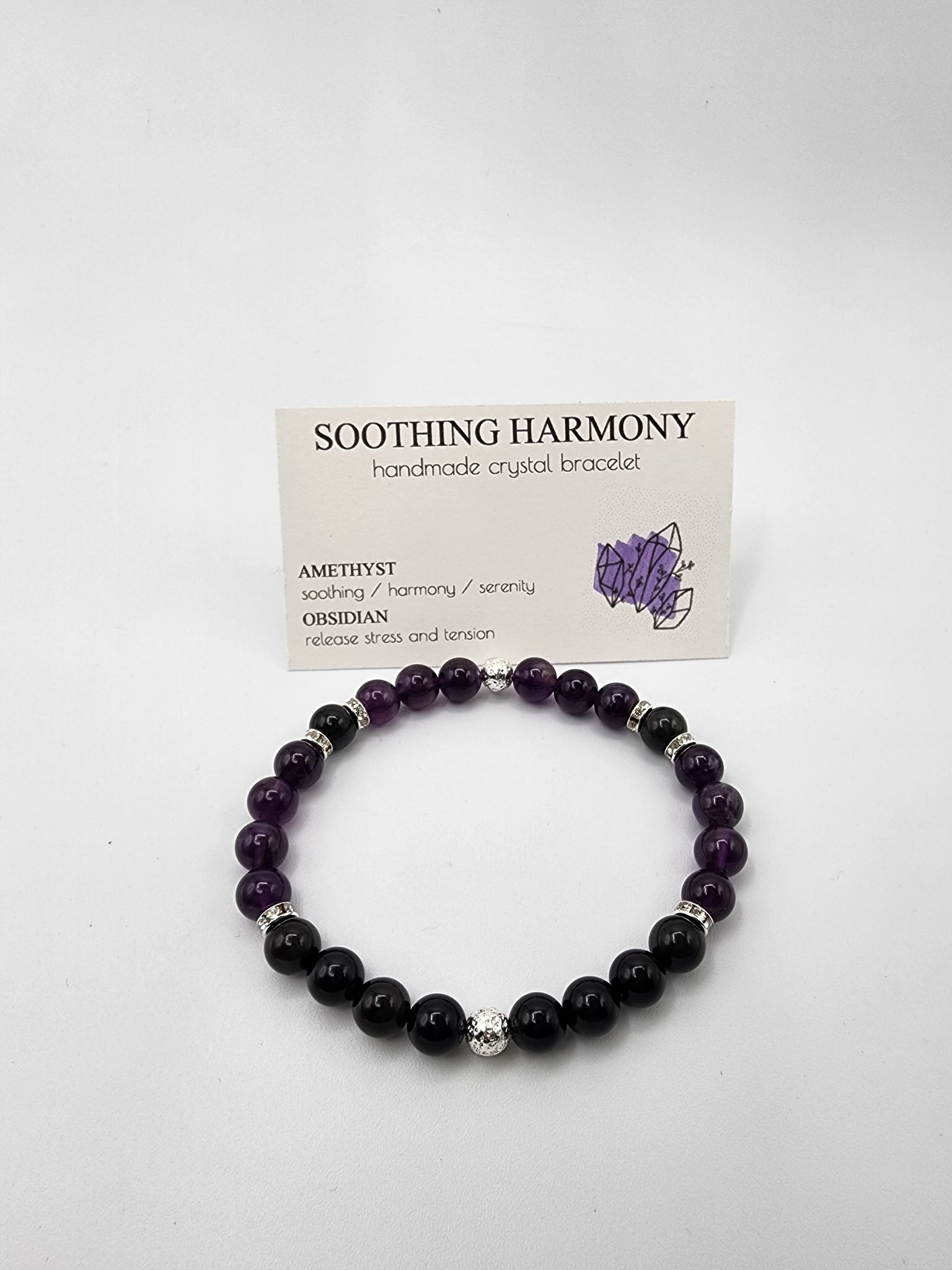 Crystal bracelet - Soothing Harmony