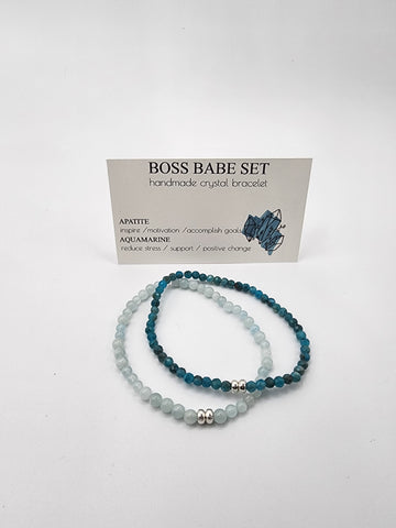 Crystal bracelet - Boss Babe Set