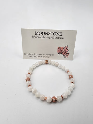 Crystal bracelet - Moonstone