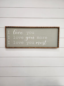 13 x 33 I love you sign