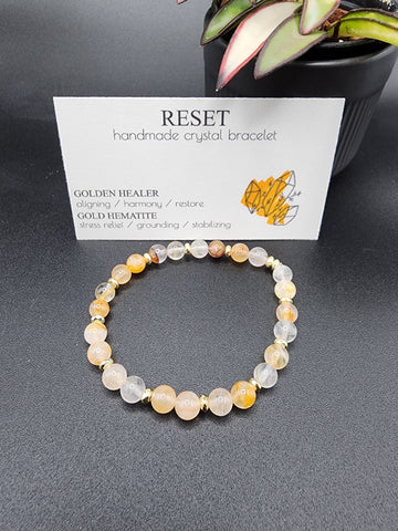 Crystal bracelet - Reset