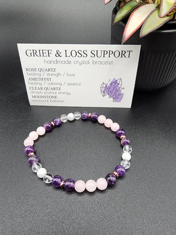 Crystal bracelet - Grief & Loss Support