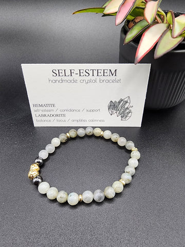 Crystal bracelet - Self-Esteem
