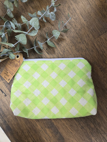 Vintage upcycled Zipper Pouch