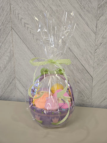 Easter porcelain gift basket