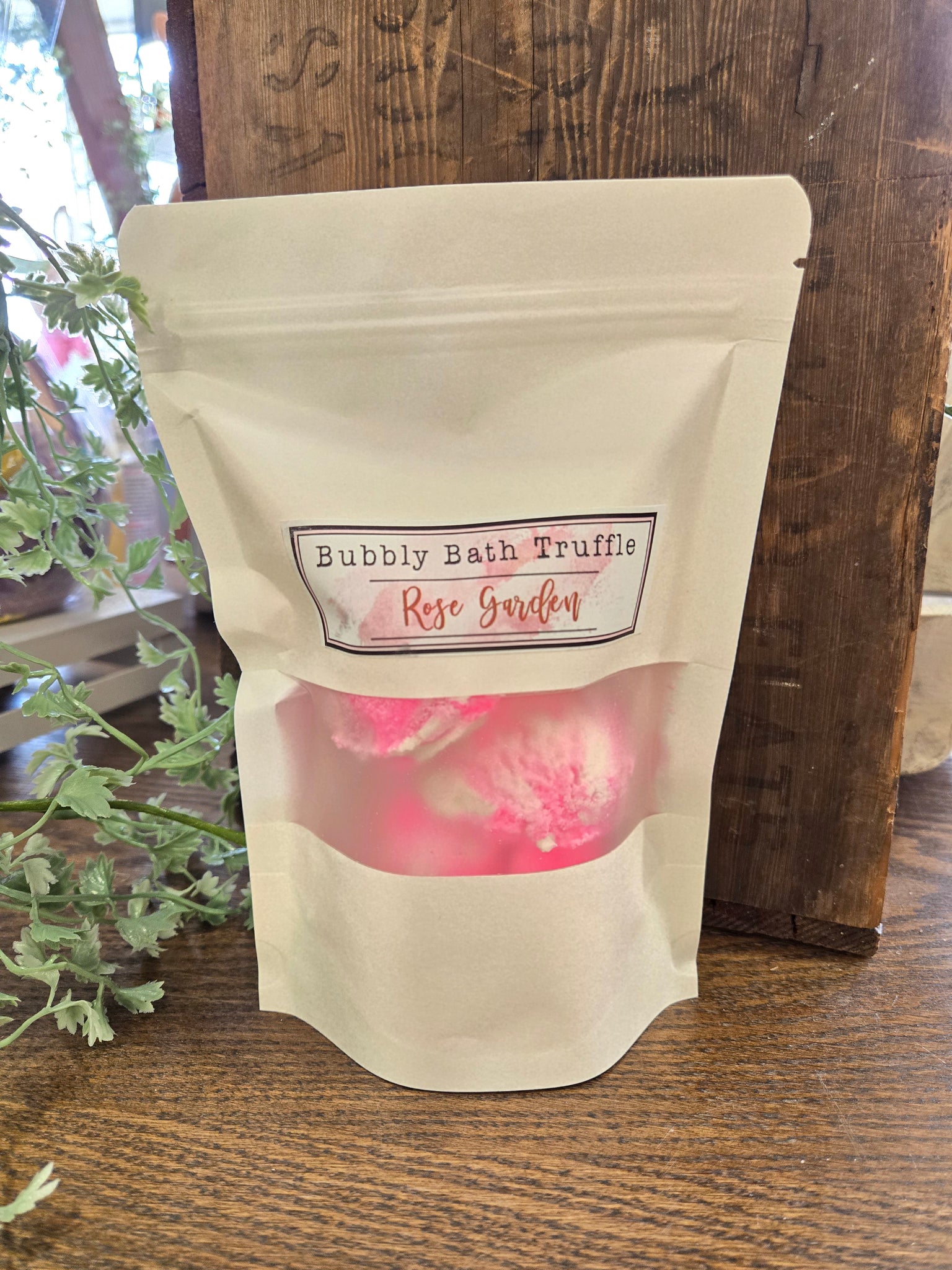 Bubbly Bath Truffles - Rose Garden