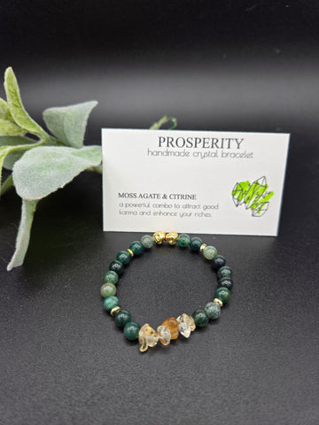 Crystal bracelet - Prosperity