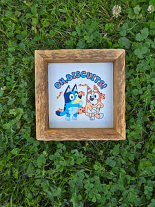 4x4 mini " oh biscuits" sign.