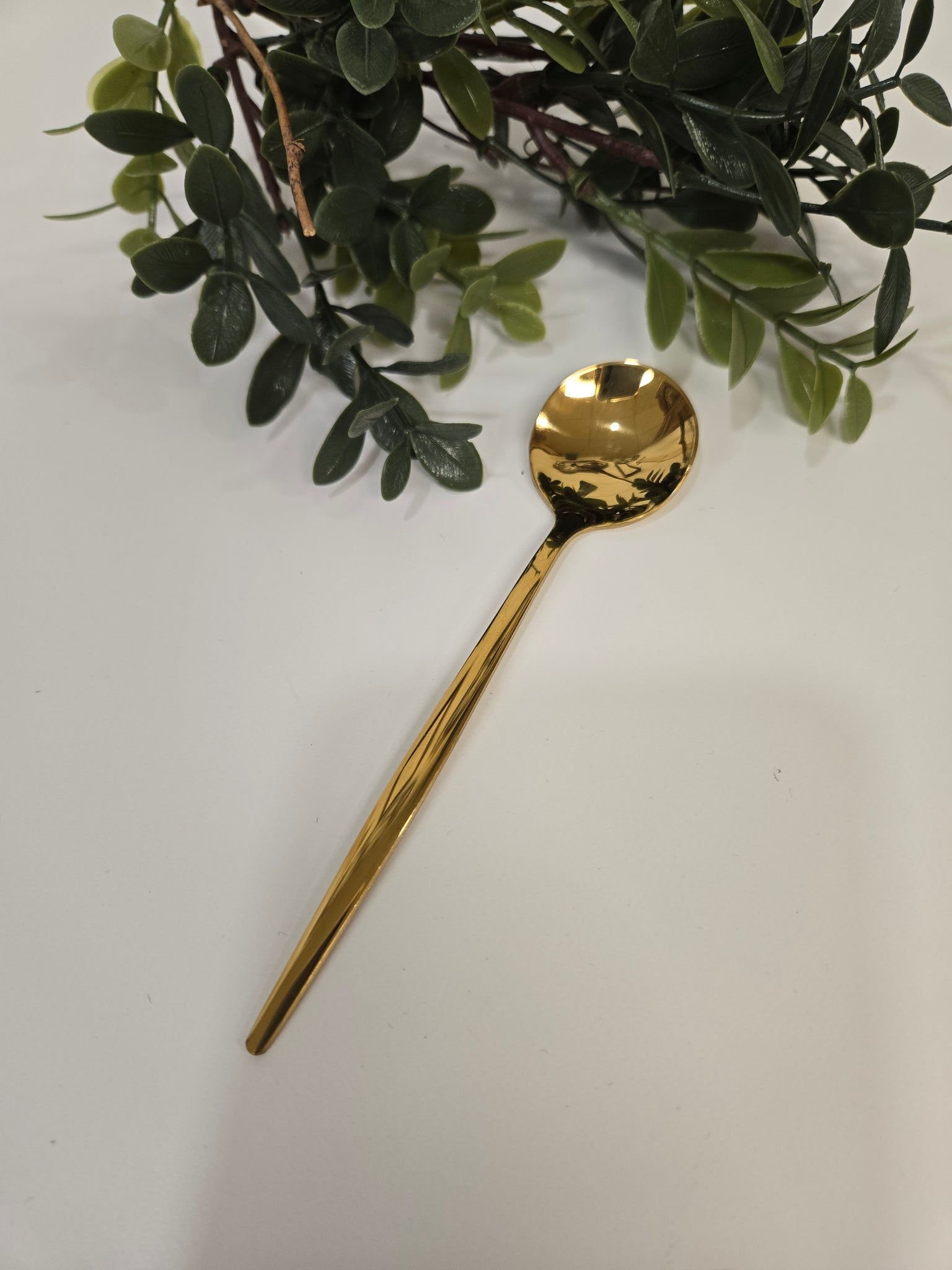 Gold short Handle Spoon