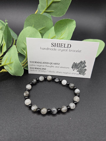 Crystal bracelet - Shield