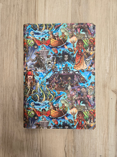 Large Handmade Note Book- Pirates