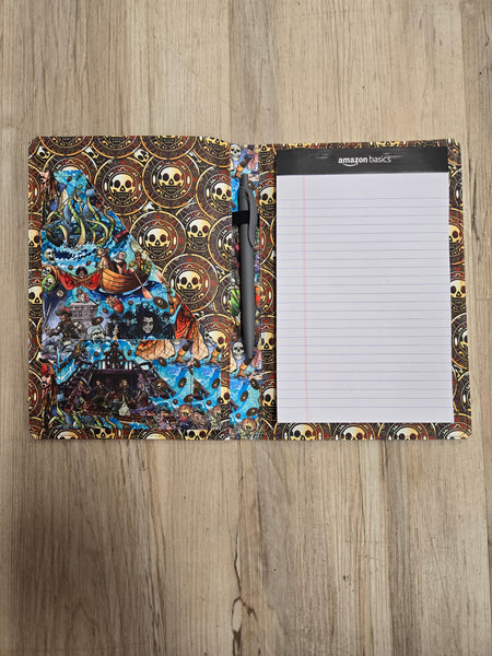 Large Handmade Note Book- Pirates