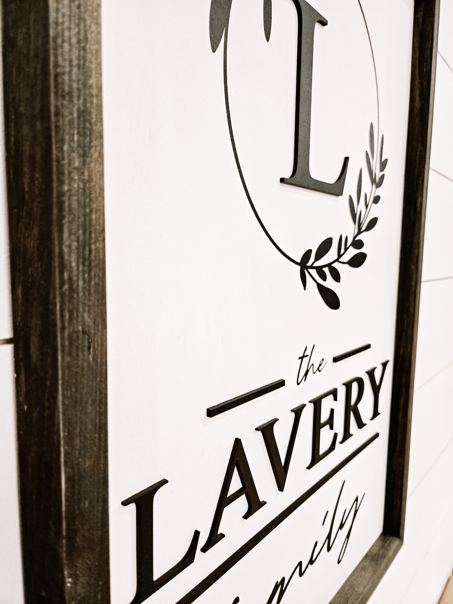3D Personalized Family signs