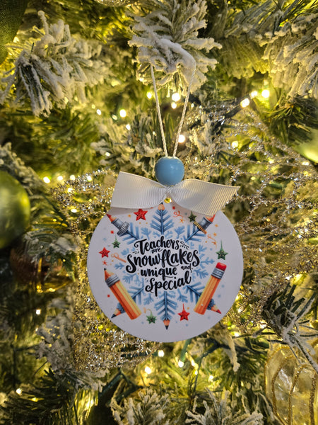 Teacher Ornament- Assorted