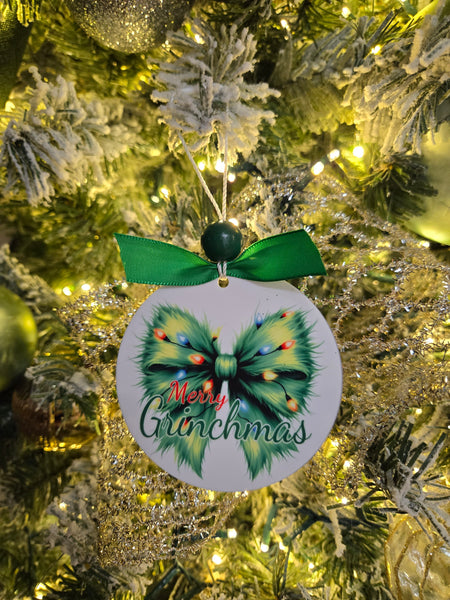 Green Character Ornament -Assorted