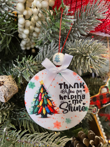 Teacher Ornament- Assorted