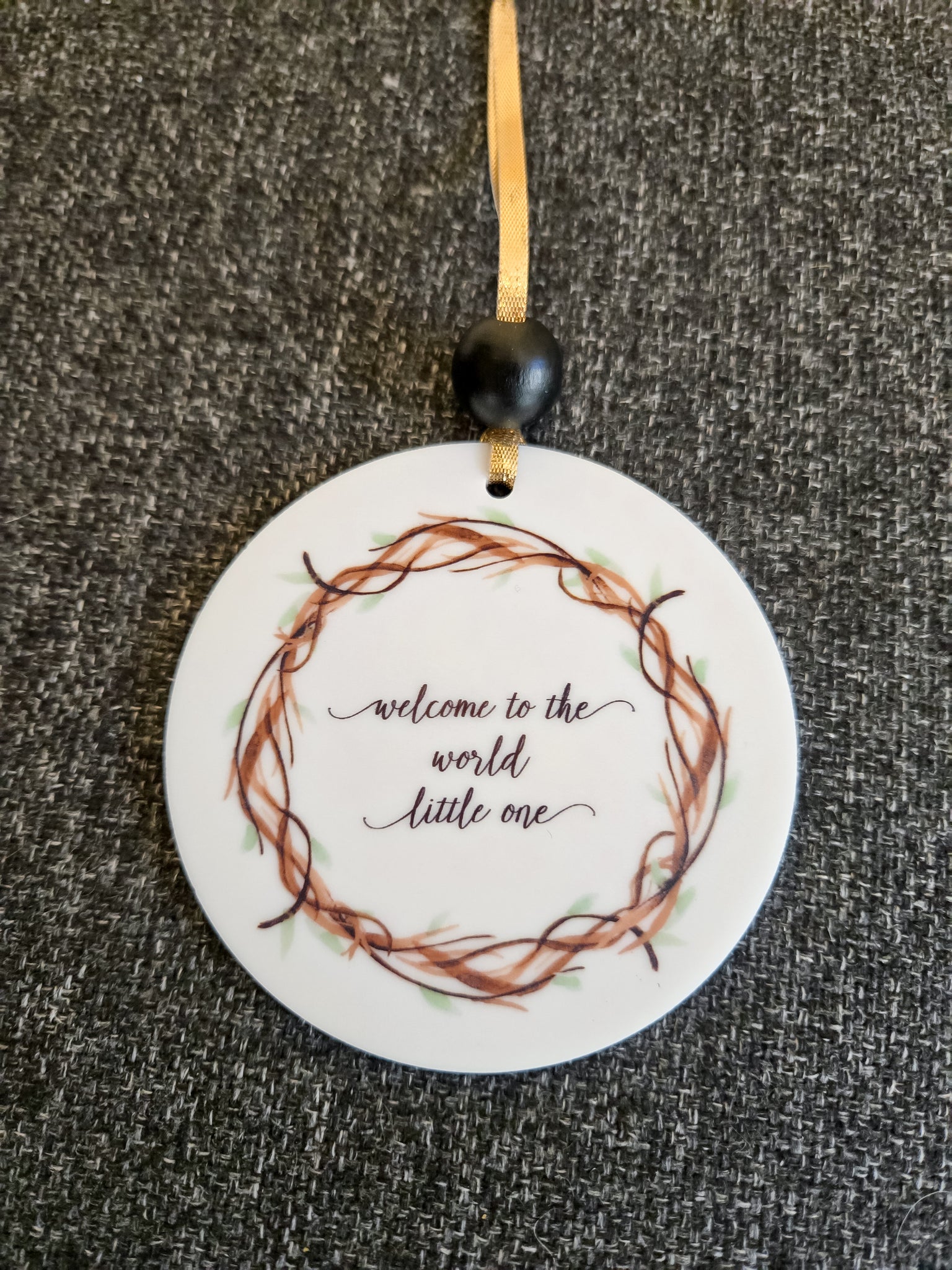 Keepsake Ornament- Welcome to the world little one