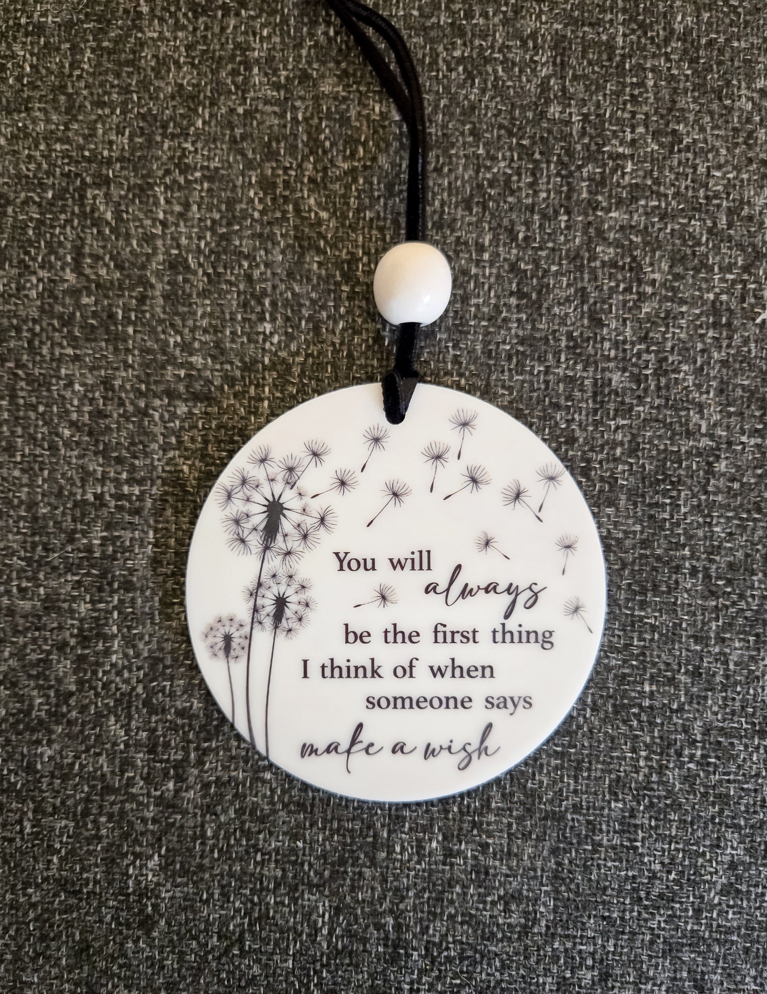 Keepsake Ornament- Make a wish dandelions